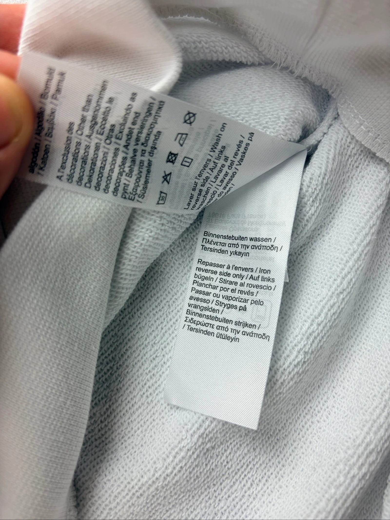 Suéter Lacoste branco 100% Algodão – Tamanho 44 – photo 8